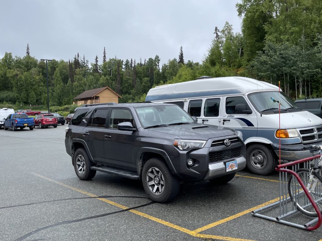 Toyota 4Runner rented at Avis in Anchorage