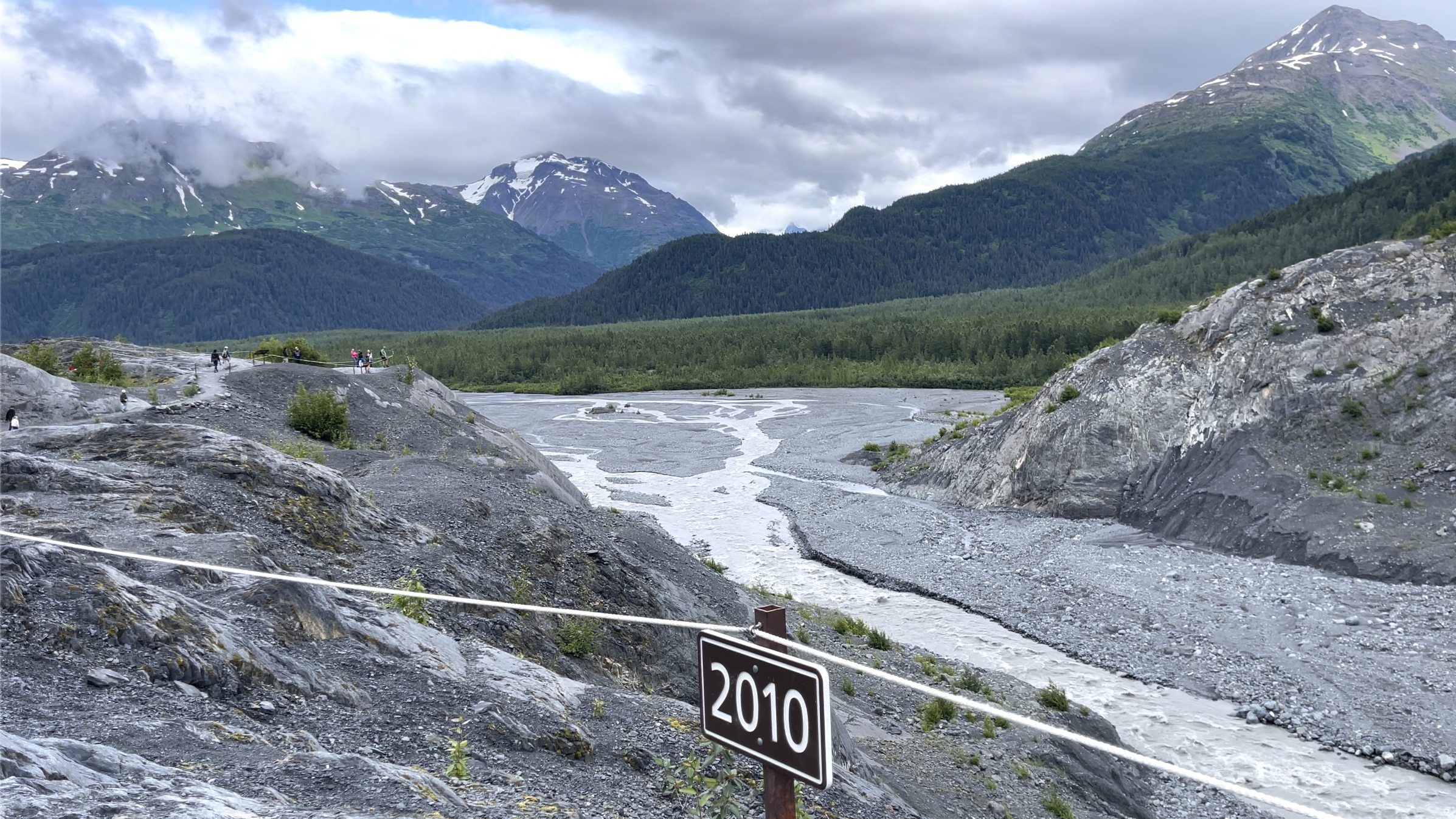 Exit Glacier at the Kenai Fjords National Park, Alaska