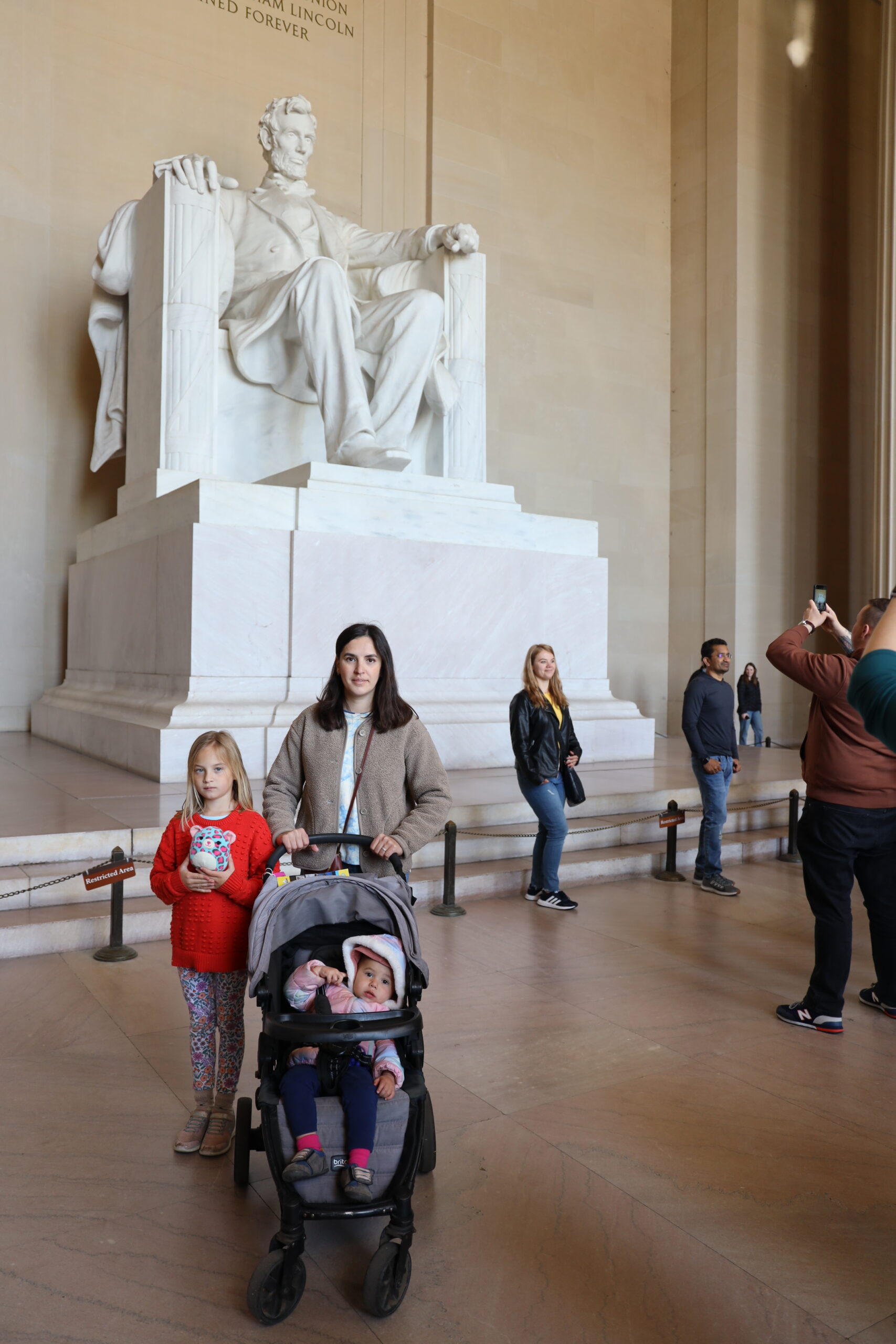 The Lincoln Memorial in Washington D.C.
