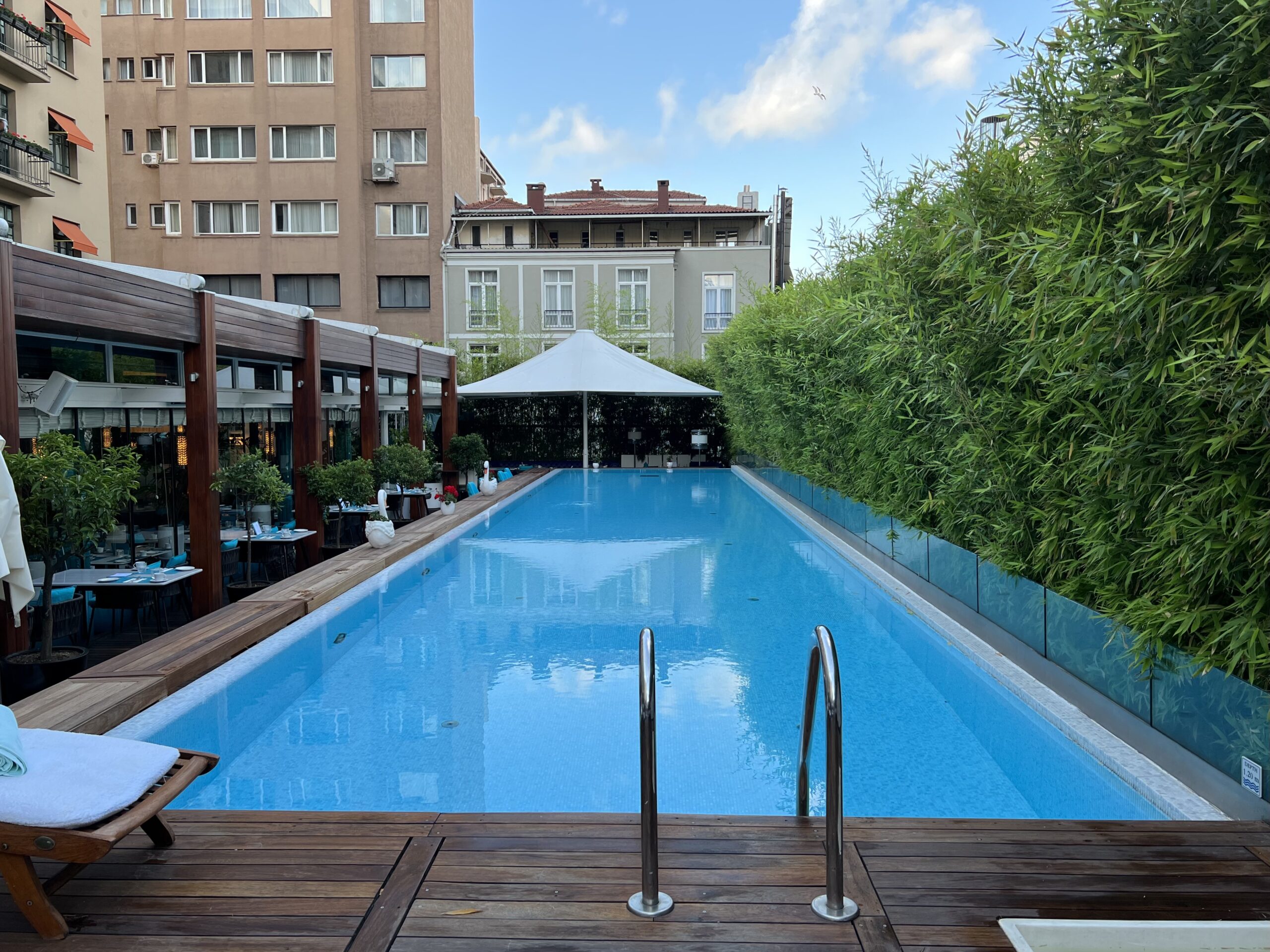 Pool at Park Hyatt Istanbul