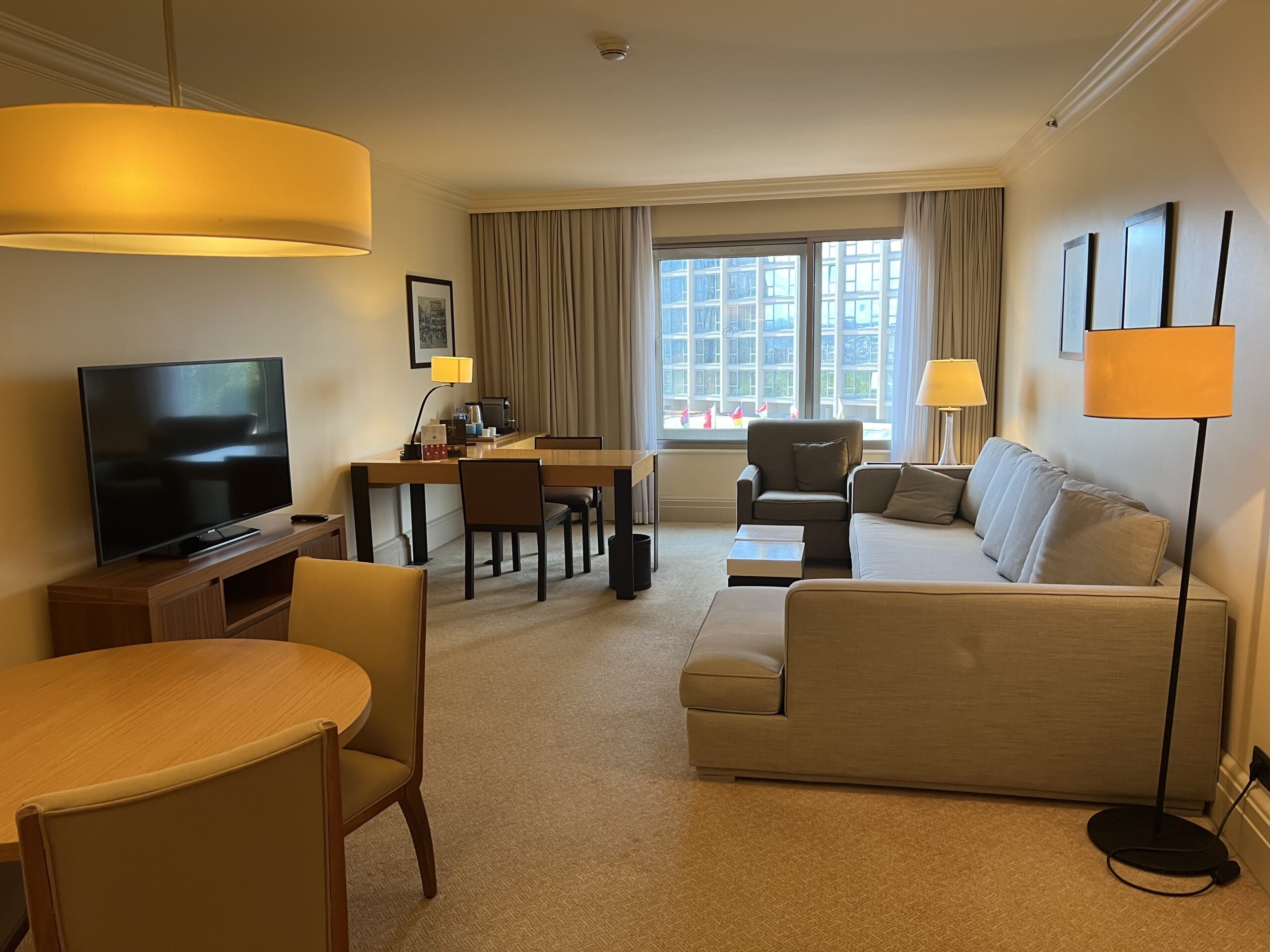 Grand Suite King Grand Hyatt Istanbul, living room