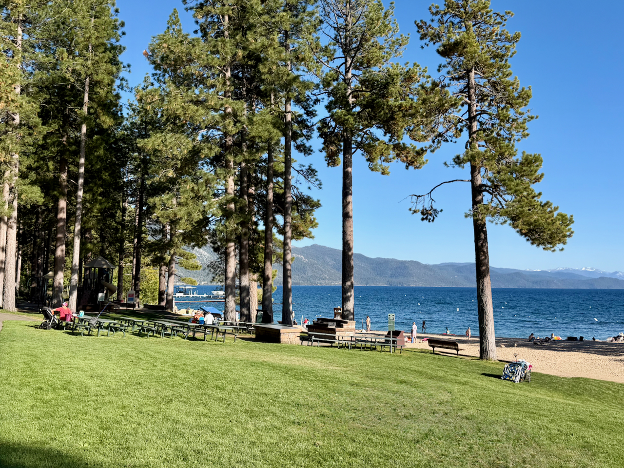 Burnt Cedar Beach, Lake Tahoe