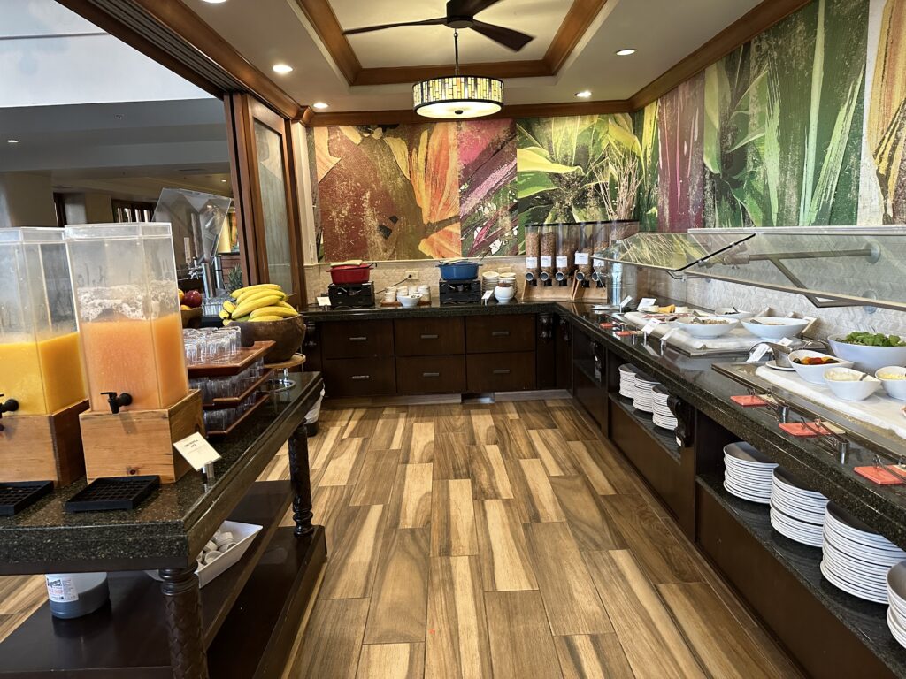 Breakfast at Ilima Terrace at Grand Hyatt Kauai