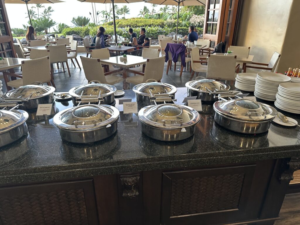 Breakfast at Ilima Terrace at Grand Hyatt Kauai