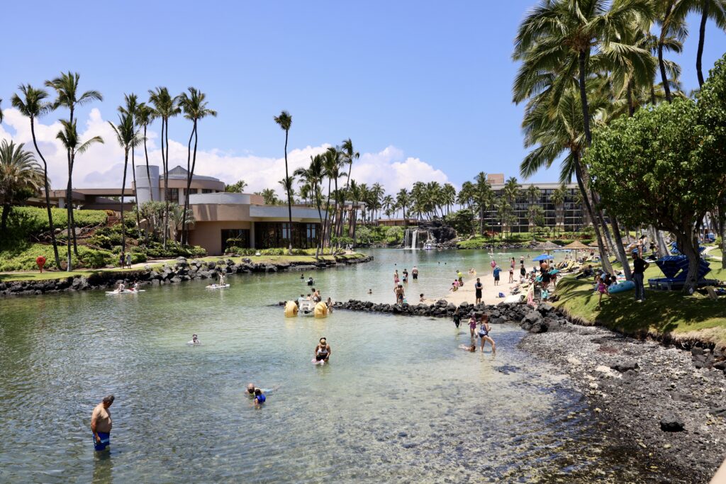 Saltwater Lagoon, Hilton Waikoloa Village