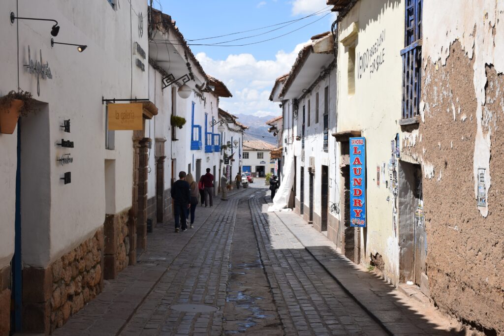The streets of Cusco, Peru