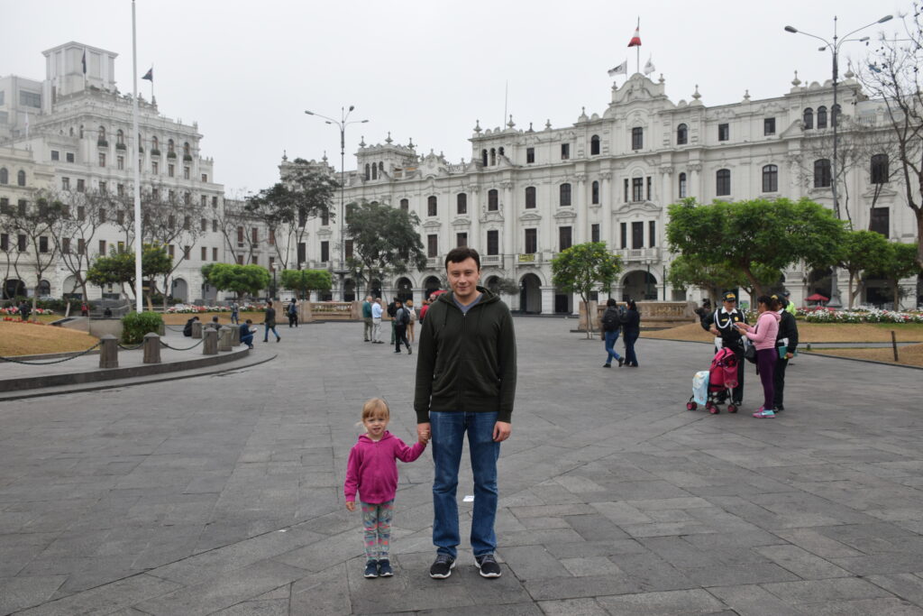 Plaza San Martin, Lima, Peru