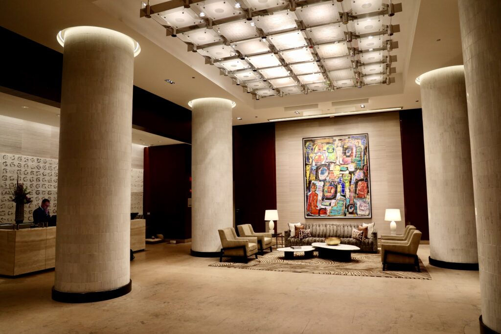 Lobby at Park Hyatt Chicago
