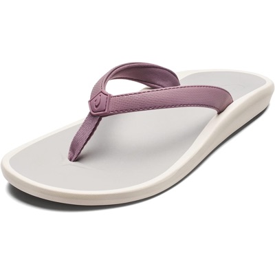 OLUKAI Pi'oe Women's Beach Sandals, Water-Resistant Flip-Flop Slides, Ulta Soft & Comfortable Fit, Wet Grip Soles