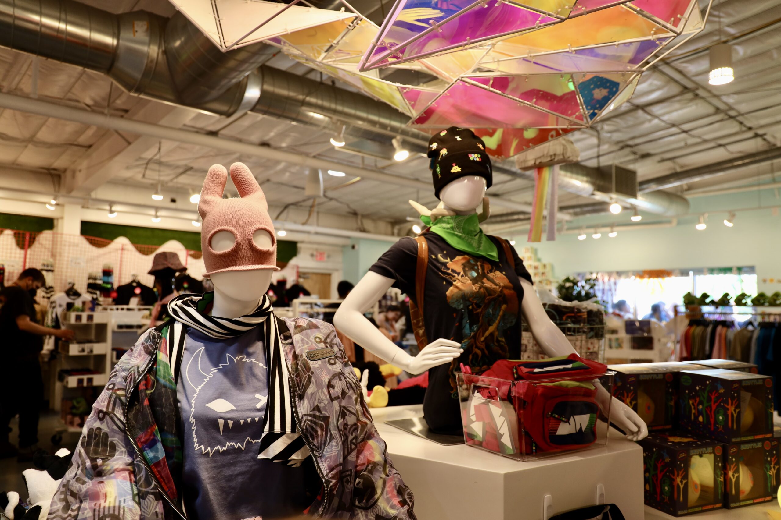 A store inside Meow Wolf Santa Fe
