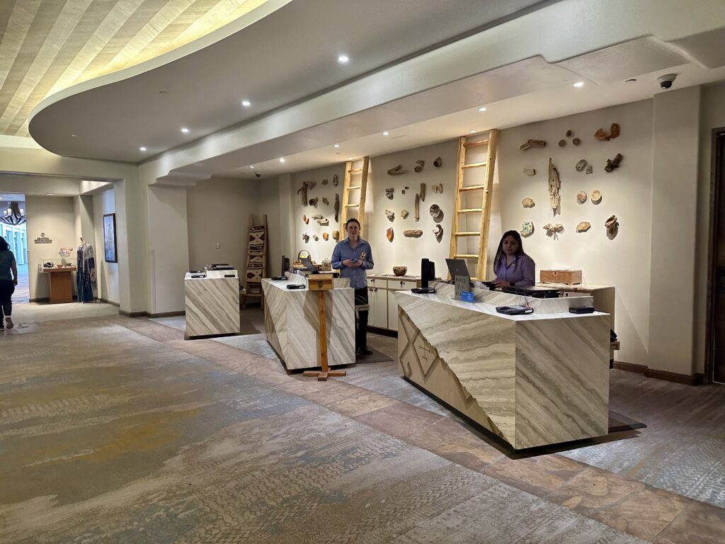 Lobby at Hyatt Regency Tamaya Resort and Spa