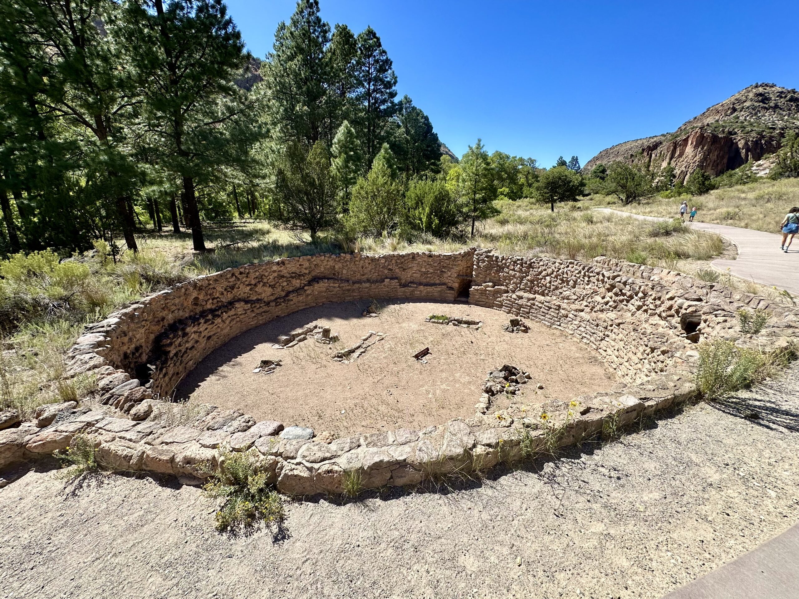 The Main Loop Trail, Bandelier National Monument