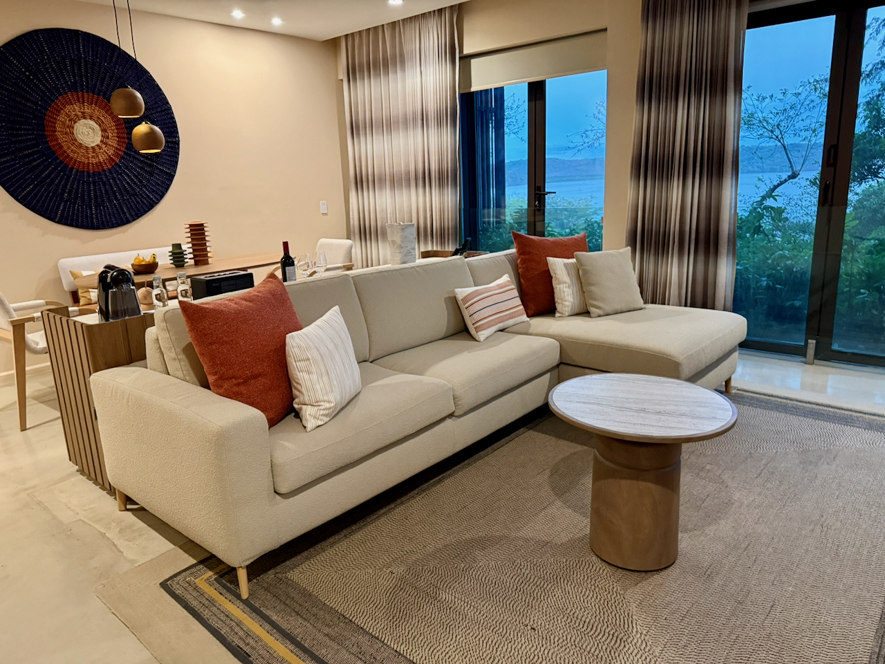 A living room at the Andaz Suite, Andaz Papagayo