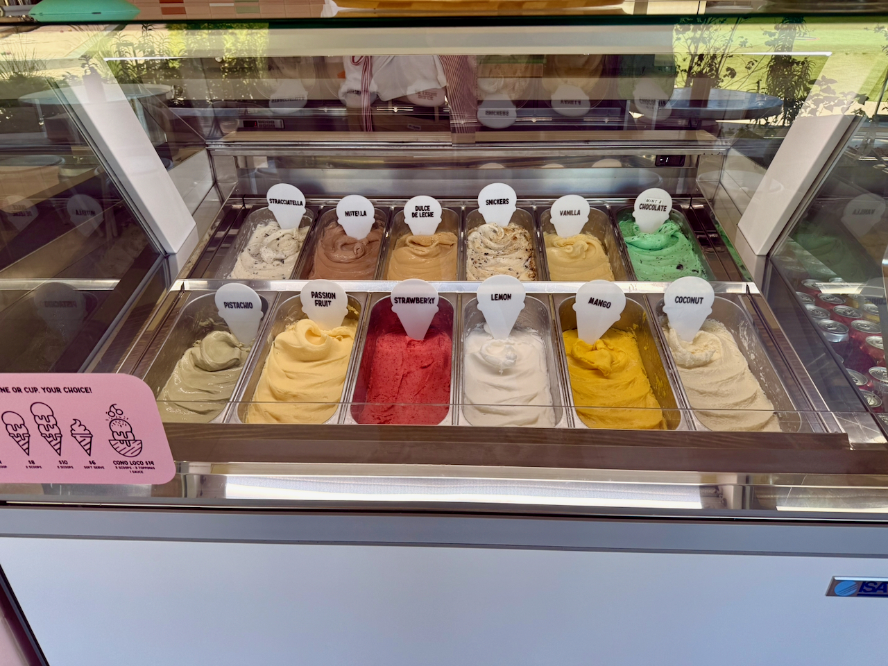 Ice cream at Papagayo Park, Andaz Papagayo