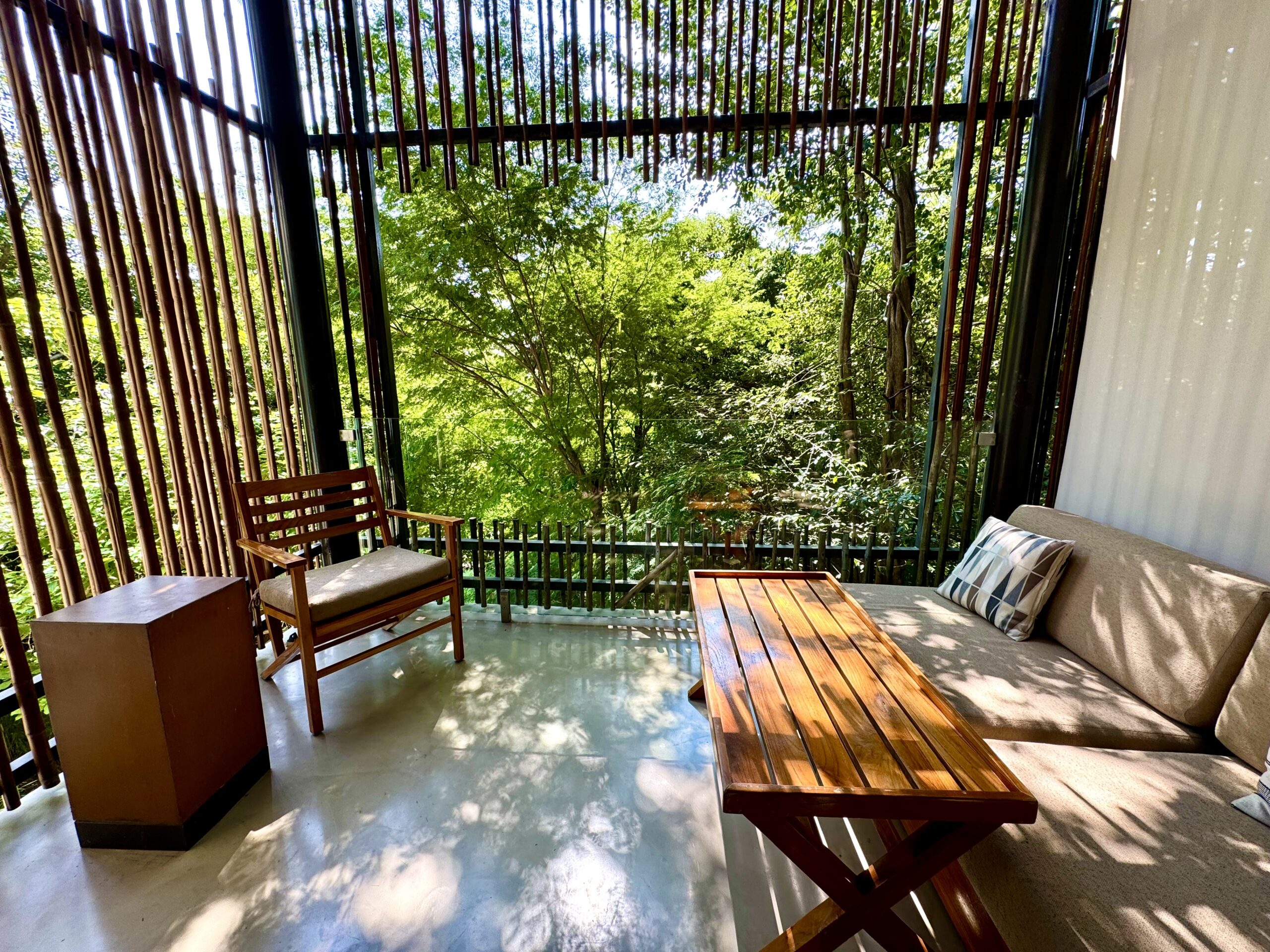 Balcony at 1 King Bed Forest View Room, Andaz Papagayo