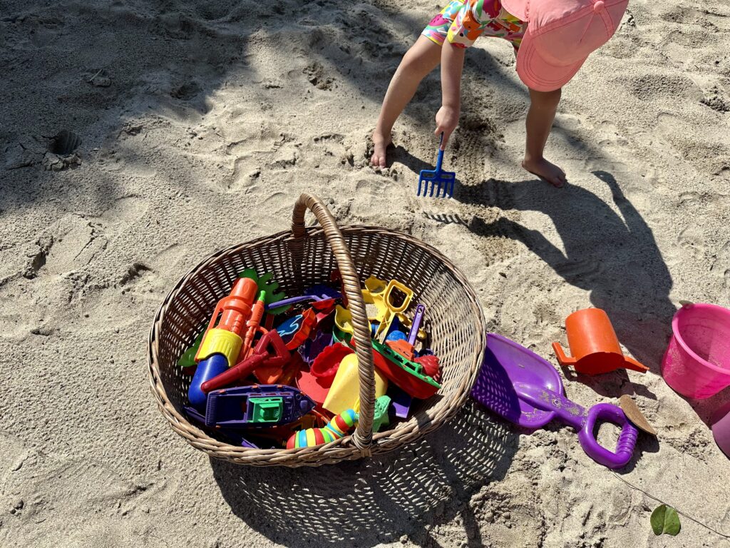 Beach toys at Thompson Zihuatanejo