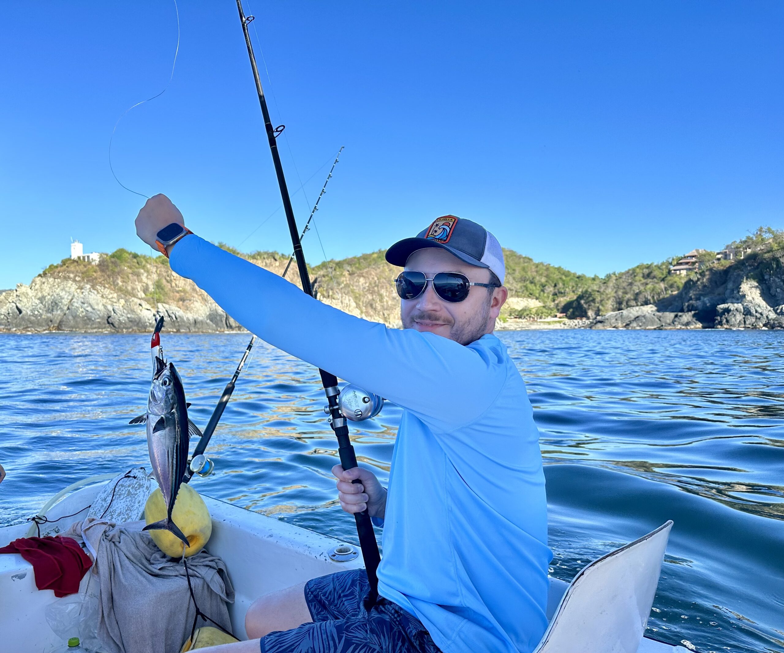 Fishing in Zihuatanejo, Mexico