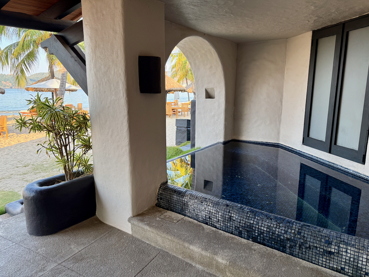 Beach Suite with plunge pool at Thompson Zihuatanejo