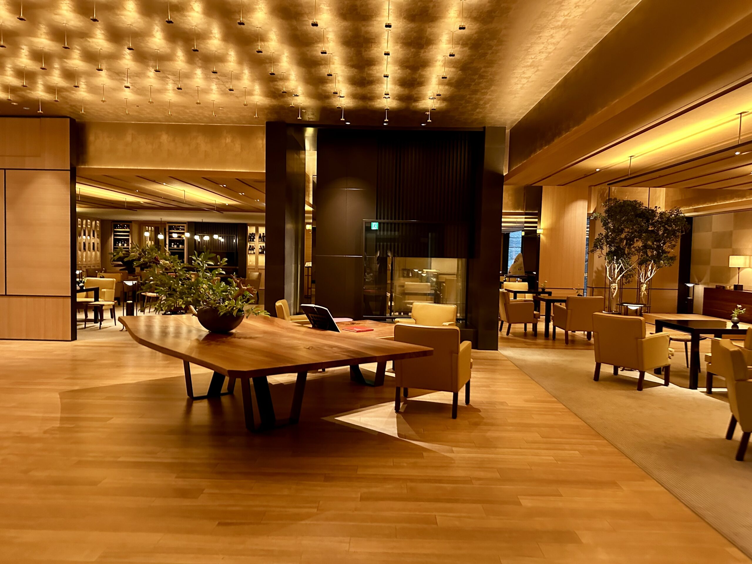 Lobby at Park Hyatt Kyoto, Japan