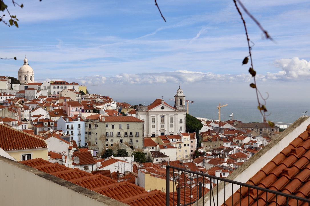 Miradouro das Portas do Sol, Lisbon, Portugal