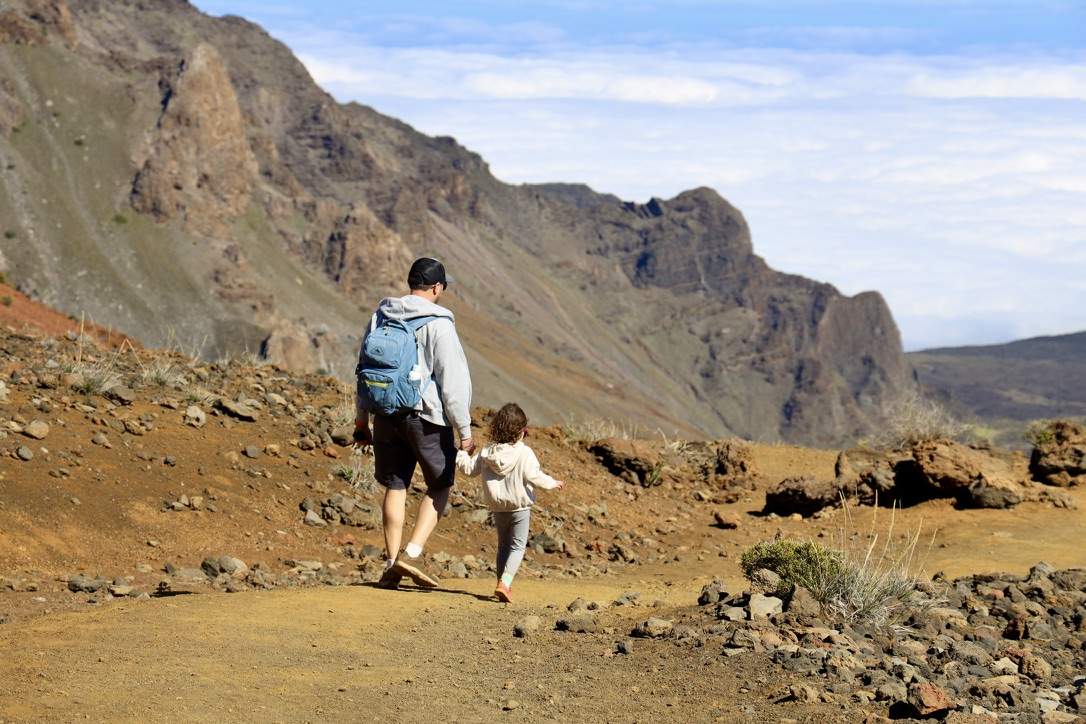 Visiting Haleakalā National Park, Maui, Hawaii with kids