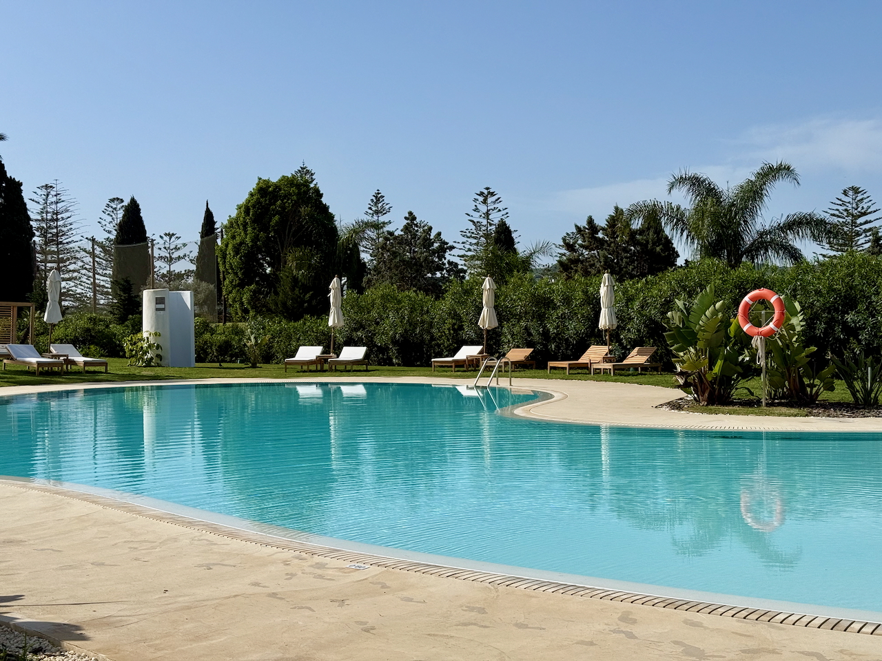 Pools at La Zambra hotel, Spain