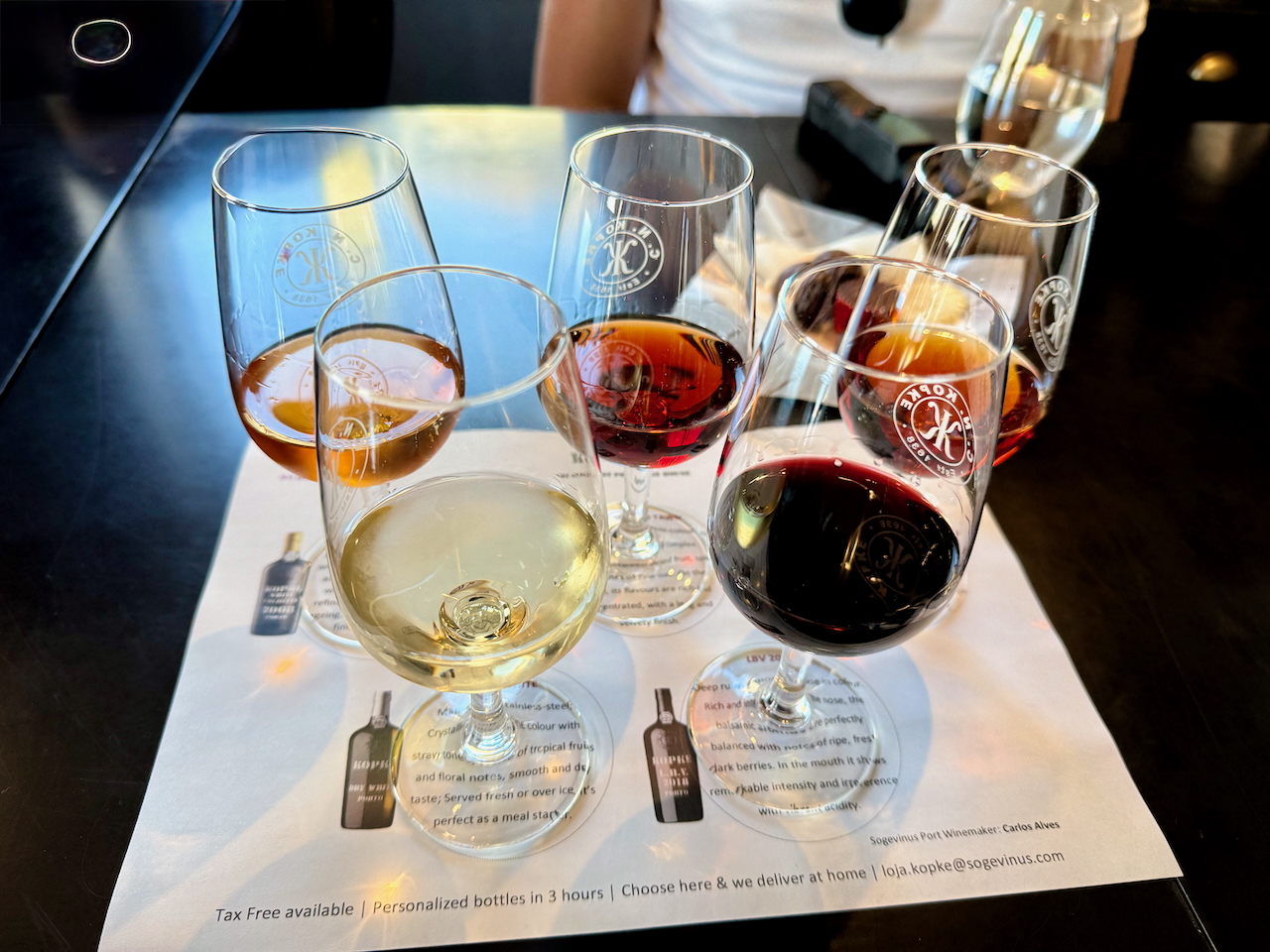Kopke, port tasting, Porto, Portugal