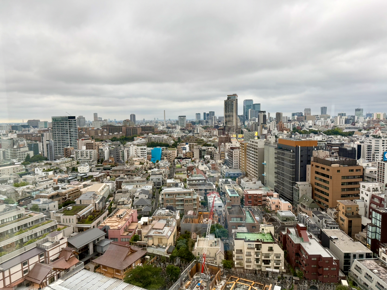 A view from Grand Hyatt Tokyo