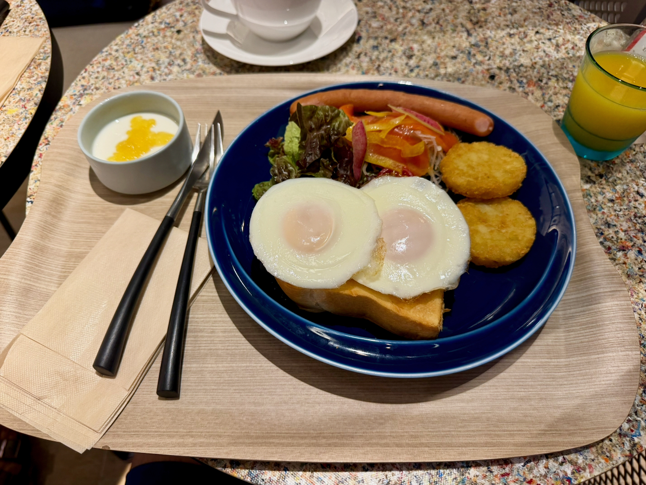 Caption Osaka Globalist breakfast
