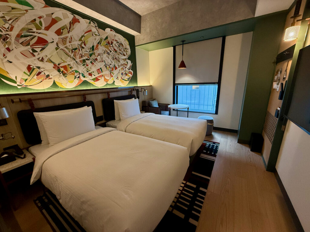 2 Twin Beds Room at Caption by Hyatt Namba Osaka